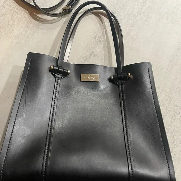 Kate Spade Elodie Arbour Hill black and silver tote bag - Picture 2 of 13